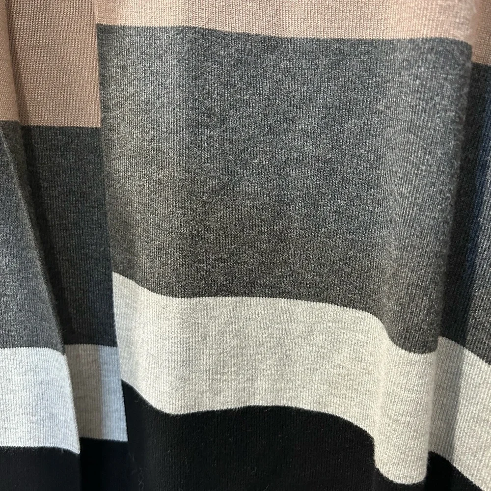 Women's Color Block Open Front Cardigan - Picture 4 of 8